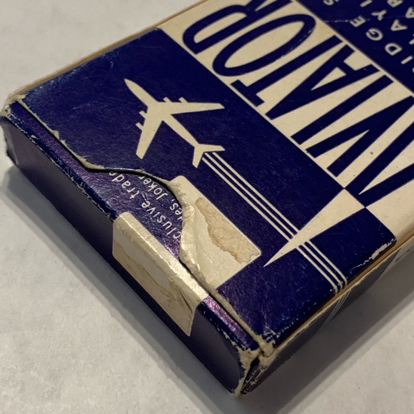 Vintage Aviator Bridge Size Playing Card - Picture 4 of 6